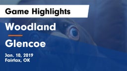 Woodland  vs Glencoe  Game Highlights - Jan. 10, 2019