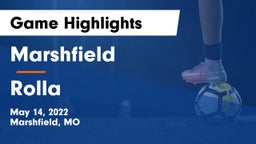 Marshfield  vs Rolla  Game Highlights - May 14, 2022