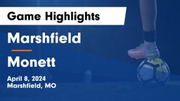 Marshfield  vs Monett  Game Highlights - April 8, 2024