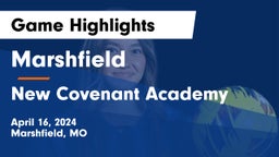 Marshfield  vs New Covenant Academy  Game Highlights - April 16, 2024