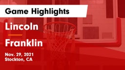Lincoln  vs Franklin  Game Highlights - Nov. 29, 2021