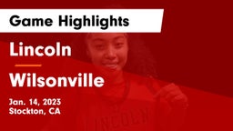 Lincoln  vs Wilsonville  Game Highlights - Jan. 14, 2023