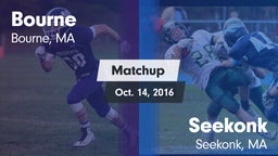 Matchup: Bourne  vs. Seekonk  2016