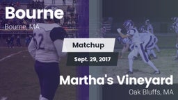 Matchup: Bourne  vs. Martha's Vineyard  2017