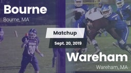 Matchup: Bourne  vs. Wareham  2019