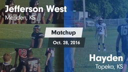 Matchup: Jefferson West vs. Hayden  2016