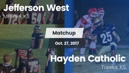 Matchup: Jefferson West vs. Hayden Catholic  2017
