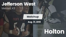 Matchup: Jefferson West vs. Holton 2018