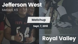 Matchup: Jefferson West vs. Royal Valley 2018