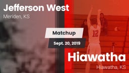 Matchup: Jefferson West vs. Hiawatha  2019