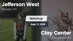 Matchup: Jefferson West vs. Clay Center  2020