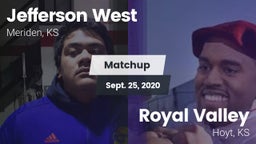Matchup: Jefferson West vs. Royal Valley  2020