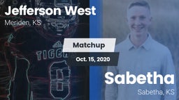 Matchup: Jefferson West vs. Sabetha  2020