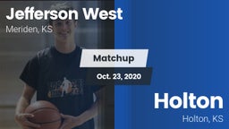 Matchup: Jefferson West vs. Holton  2020