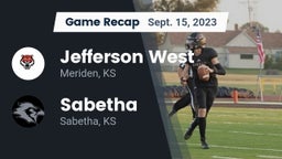 Recap: Jefferson West  vs. Sabetha  2023