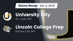 Recap: University City  vs. Lincoln College Prep  2018