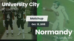 Matchup: University City vs. Normandy  2018