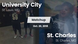 Matchup: University City vs. St. Charles  2018