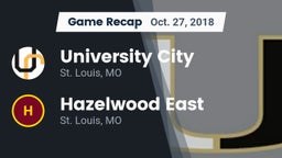 Recap: University City  vs. Hazelwood East  2018