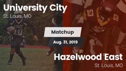 Matchup: University City vs. Hazelwood East  2019