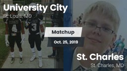 Matchup: University City vs. St. Charles  2019