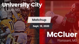 Matchup: University City vs. McCluer  2020