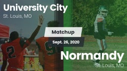 Matchup: University City vs. Normandy  2020