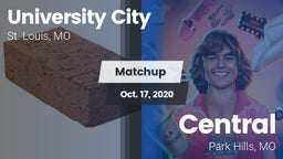 Matchup: University City vs. Central  2020