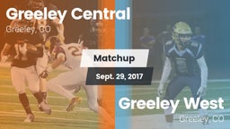 Matchup: Greeley Central vs. Greeley West  2017