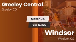 Matchup: Greeley Central vs. Windsor  2017