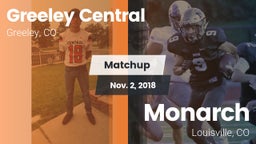 Matchup: Greeley Central vs. Monarch  2018