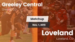 Matchup: Greeley Central vs. Loveland  2019