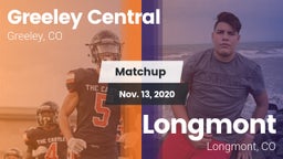 Matchup: Greeley Central vs. Longmont  2020