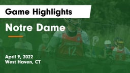 Notre Dame  Game Highlights - April 9, 2022