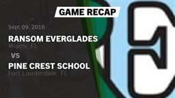 Recap: Ransom Everglades  vs. Pine Crest School 2016