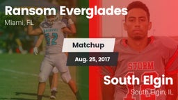 Matchup: Ransom Everglades vs. South Elgin  2017