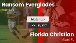 Matchup: Ransom Everglades vs. Florida Christian  2017