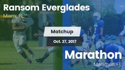 Matchup: Ransom Everglades vs. Marathon  2017
