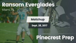 Matchup: Ransom Everglades vs. Pinecrest Prep 2017
