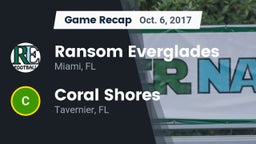 Recap: Ransom Everglades  vs. Coral Shores  2017