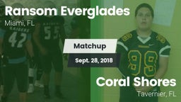 Matchup: Ransom Everglades vs. Coral Shores  2018