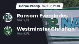 Recap: Ransom Everglades  vs. Westminster Christian  2018