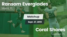 Matchup: Ransom Everglades vs. Coral Shores  2019