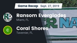 Recap: Ransom Everglades  vs. Coral Shores  2019