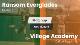 Matchup: Ransom Everglades vs. Village Academy  2019