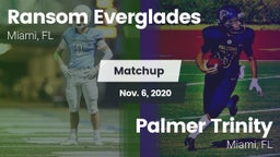 Matchup: Ransom Everglades vs. Palmer Trinity  2020