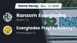 Recap: Ransom Everglades  vs. Everglades Prep Academy  2020