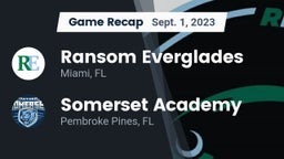 Recap: Ransom Everglades  vs. Somerset Academy  2023