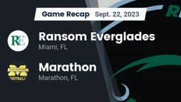 Recap: Ransom Everglades  vs. Marathon  2023