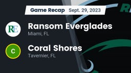 Recap: Ransom Everglades  vs. Coral Shores  2023
